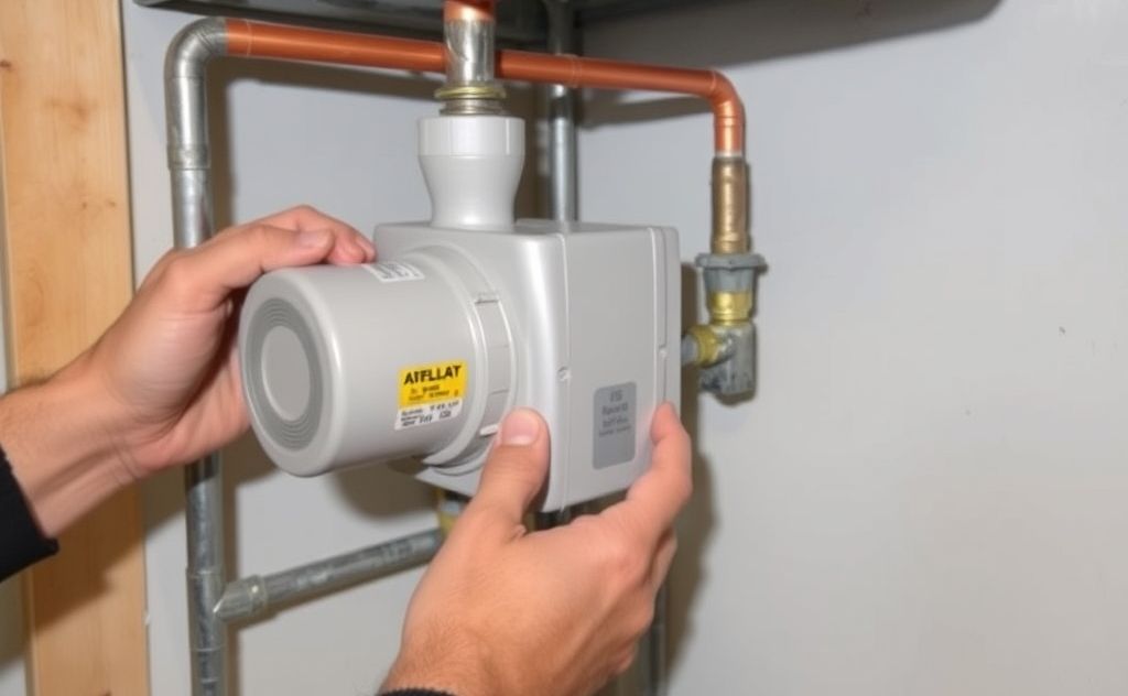 Install recirculating pump on tankless heater