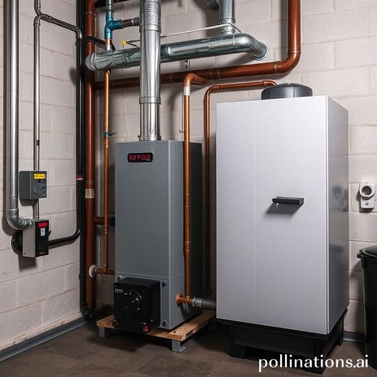 Installation Process of a Geothermal Hydronic Boiler.