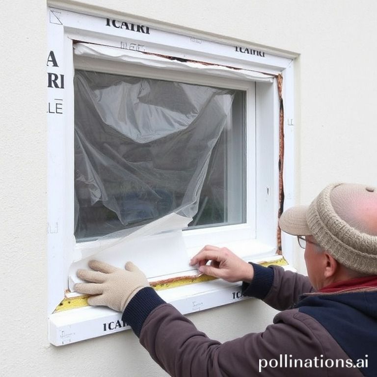 Installation of window insulation