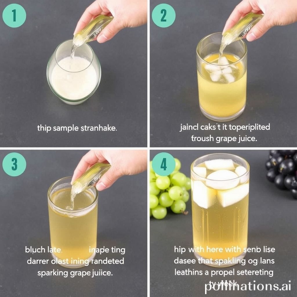 How To Make Sparkling Grape Juice?