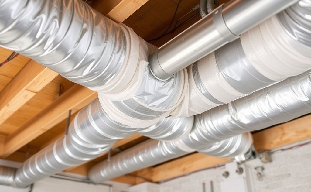 Insulate ducts for efficient HVAC performance