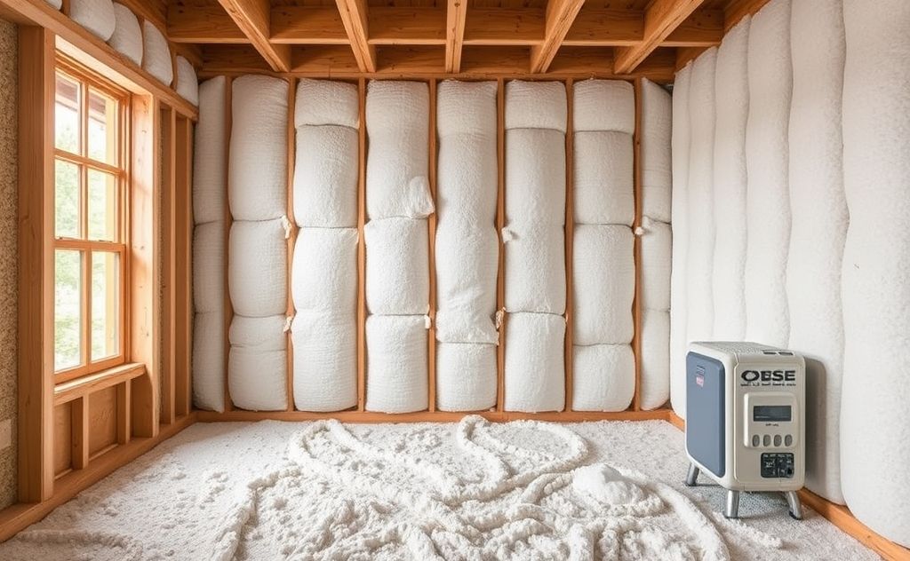 Insulation boosts comfort and heater efficiency indoors