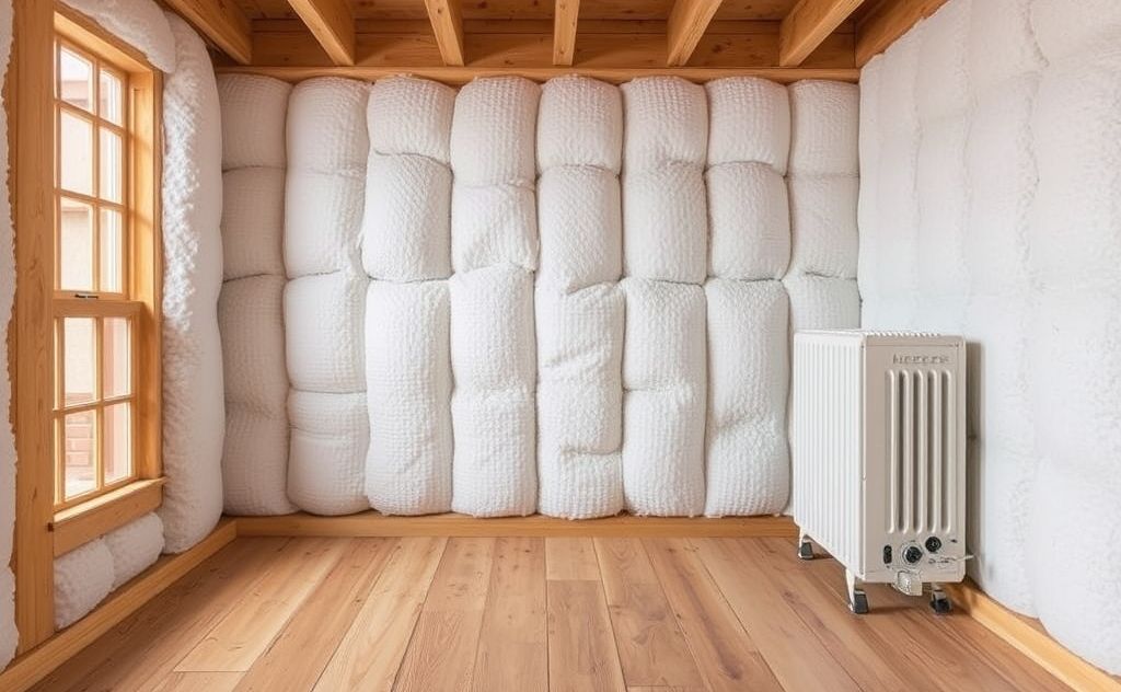 Insulation boosts heater efficiency and temperature stability