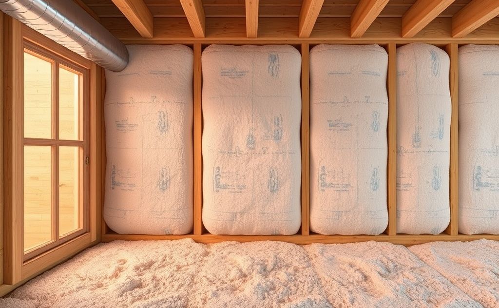 Insulation effects on home temperature stability