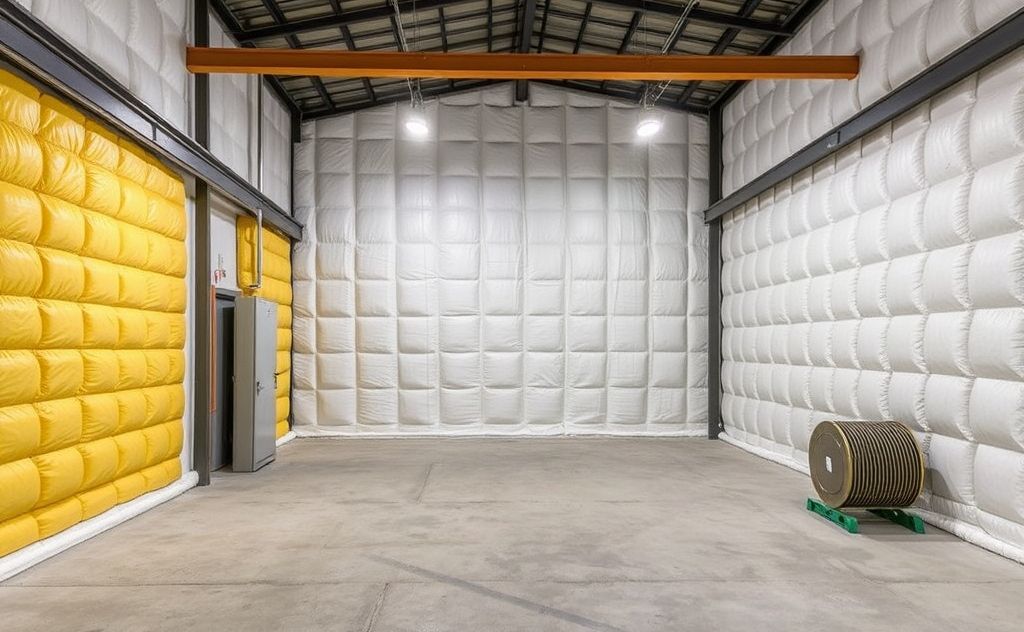 Insulation methods for stable factory temperatures