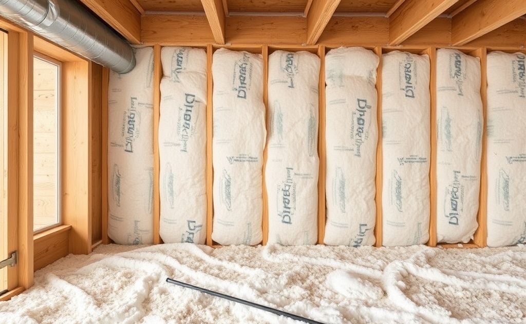 Insulation reduces heat loss and saves energy costs