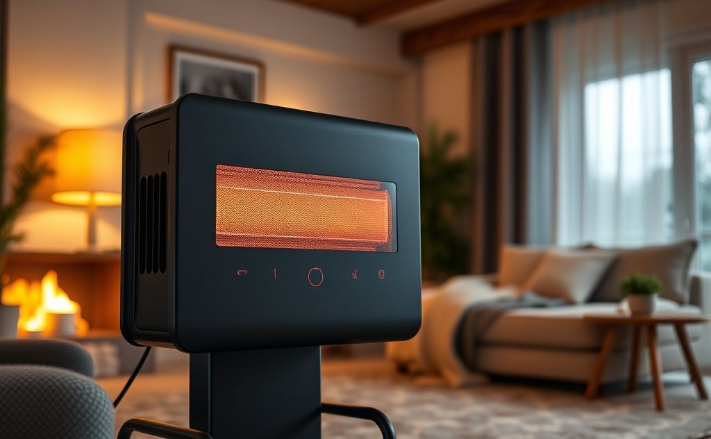Intuitive controls enhance modern heater design