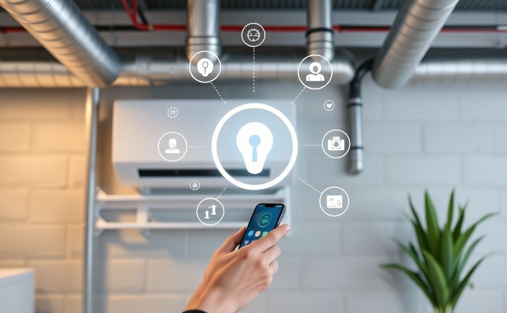 IoT technology enhancing HVAC system efficiency