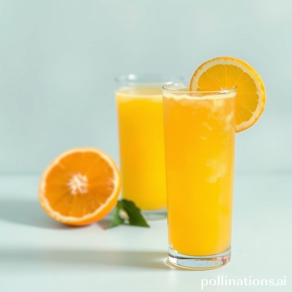 Fizzy Orange Juice: Dental, Sensitivity, and Health Considerations