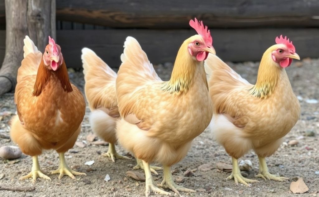 Isa Brown chickens begin laying eggs at 5-6 months
