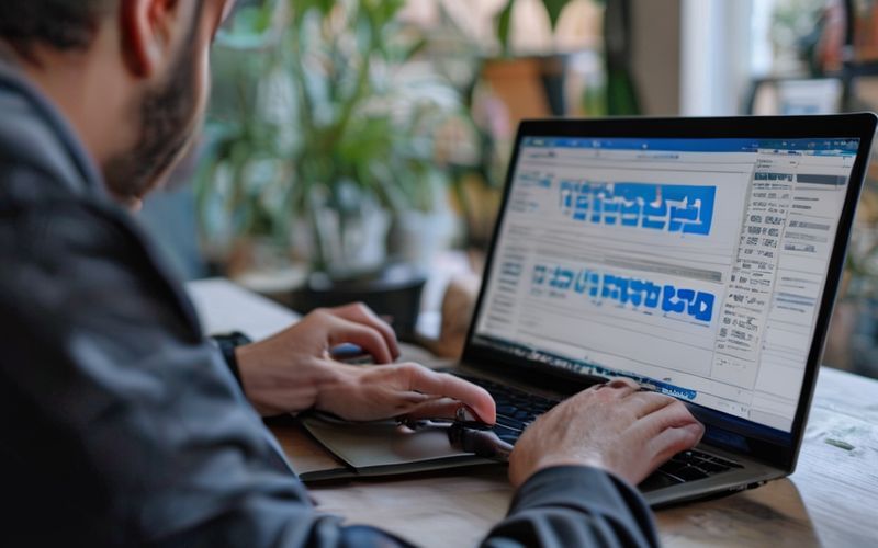 משתמש ישראלי עובד עם ChatGPT בעברית על מחשב נייד