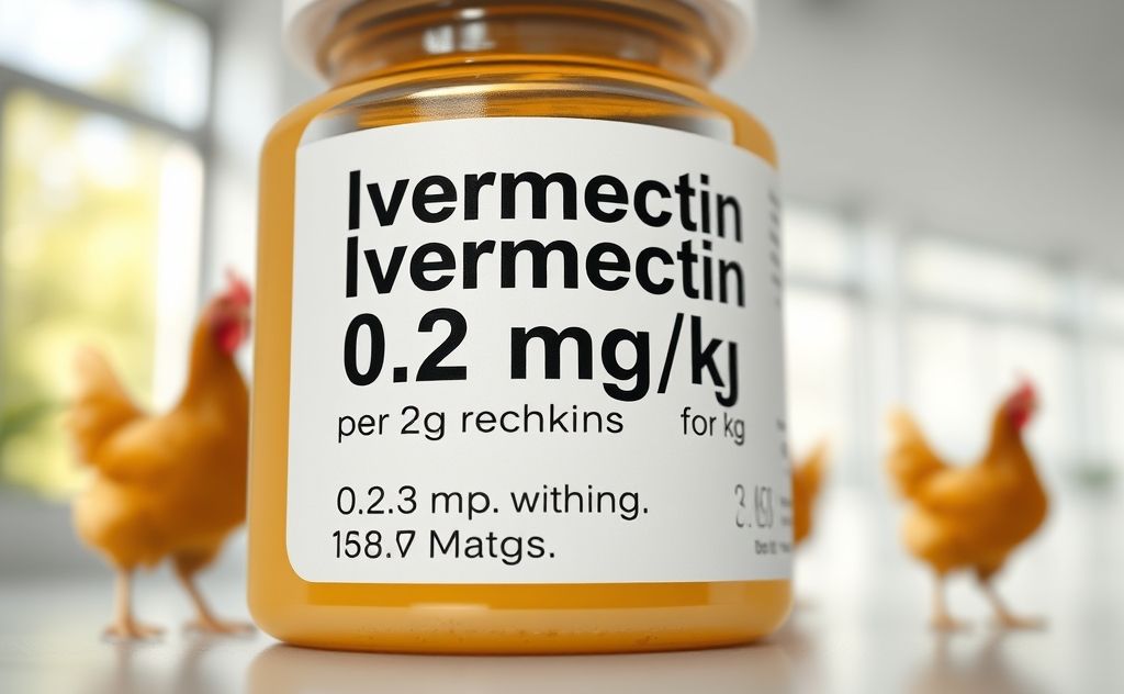 Ivermectin dosage for chickens 02 mg per kg