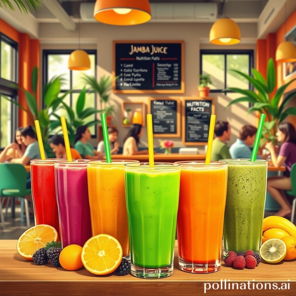 jamba juice nutrition facts