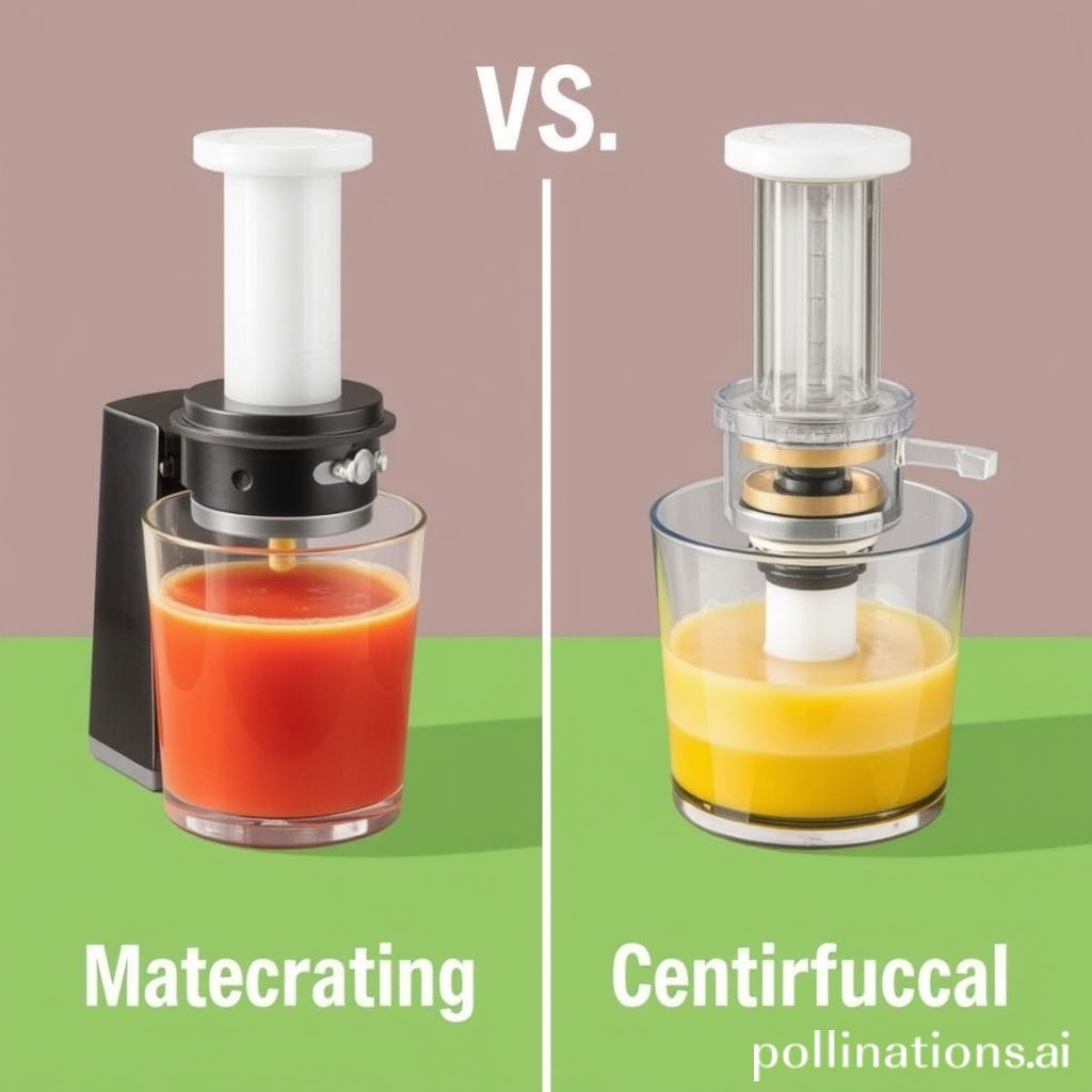 Juice Extraction Methods: Masticating vs. Centrifugal