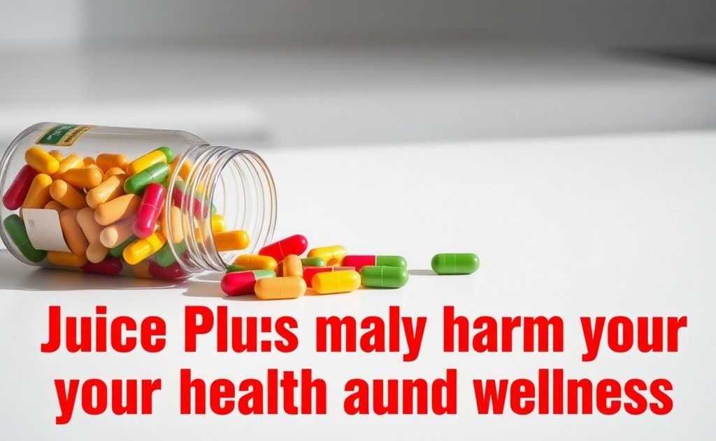 Juice Plus may harm your health and wellness