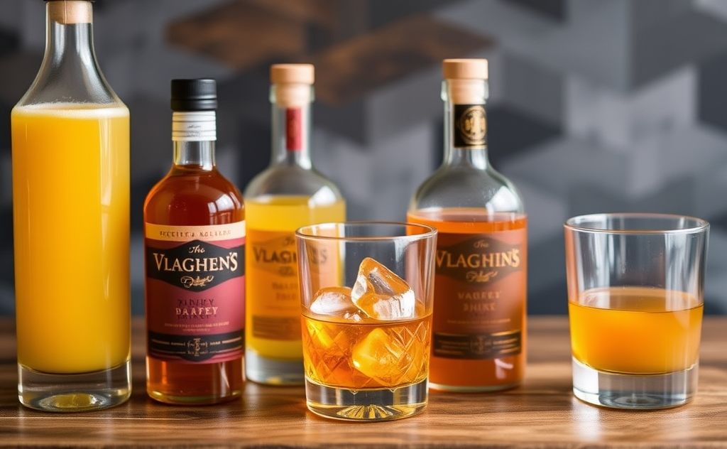 Juice blends enhancing whiskey flavors