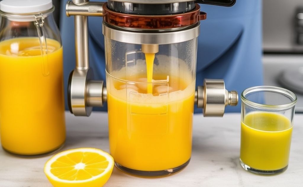 Juice extraction without pulp process guide