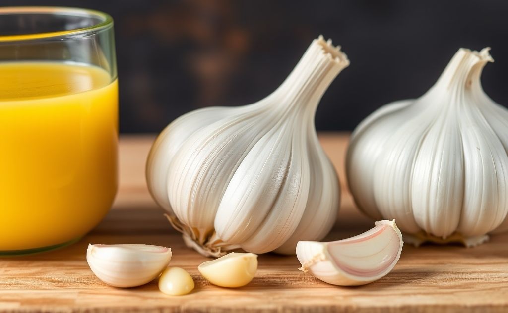 Juice garlic using these three methods