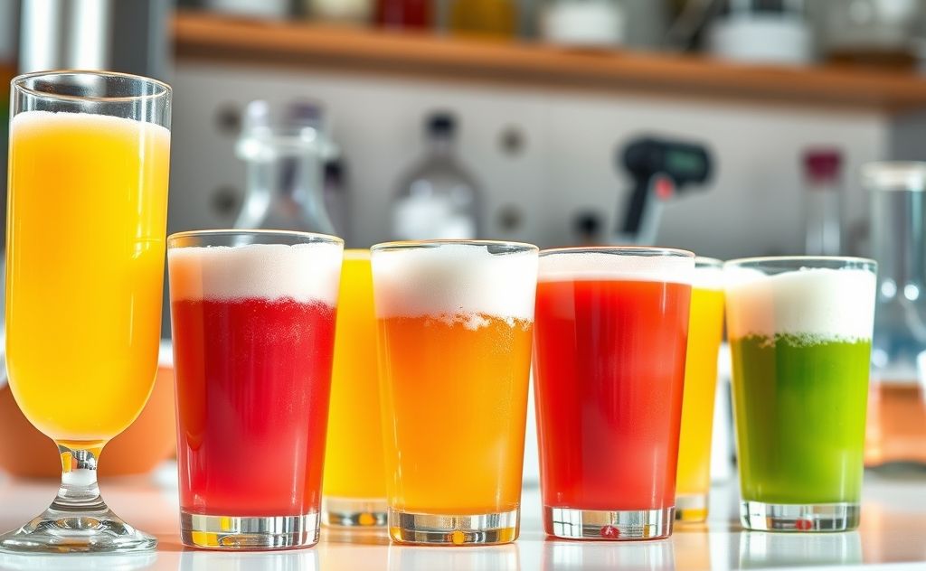 Juice strain effects on texture and flavor