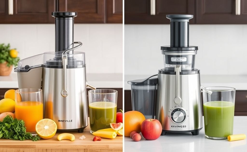 Juicer showdown: Breville Big Squeeze vs Kuvings