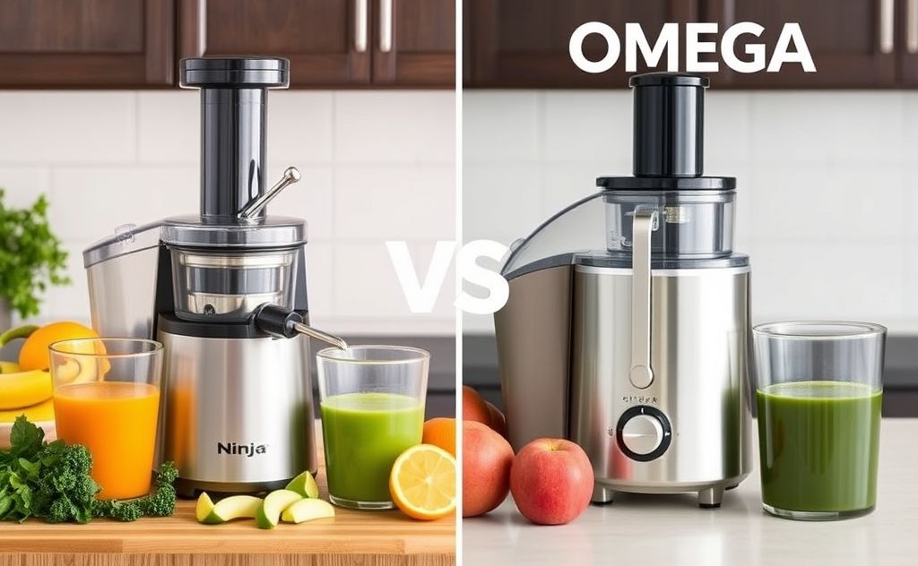 Juicer showdown: Ninja vs Omega comparison