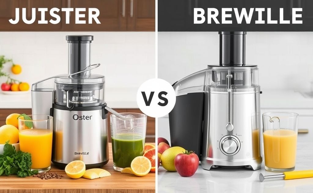 Juicer showdown: Oster vs Breville comparison