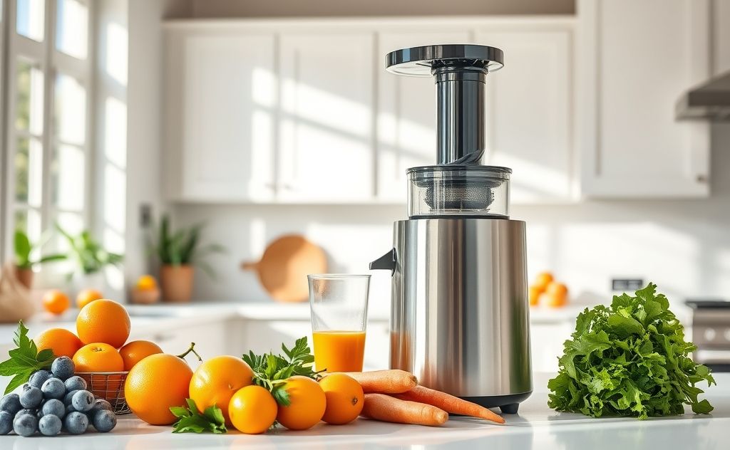 Juicer used by Joe Cross for healthy living