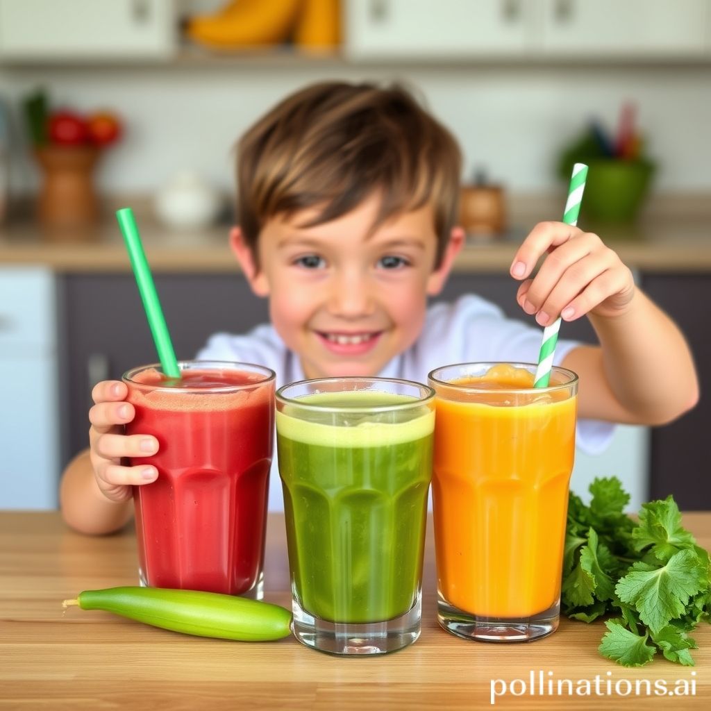 What About Juicing And Smoothies For Young Kids?