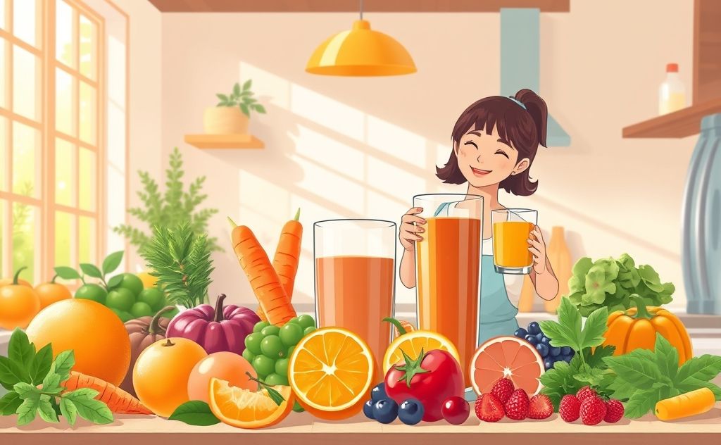 Juicing benefits for chronic fatigue and pain