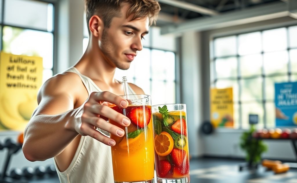 Juicing enhances workout energy and recovery