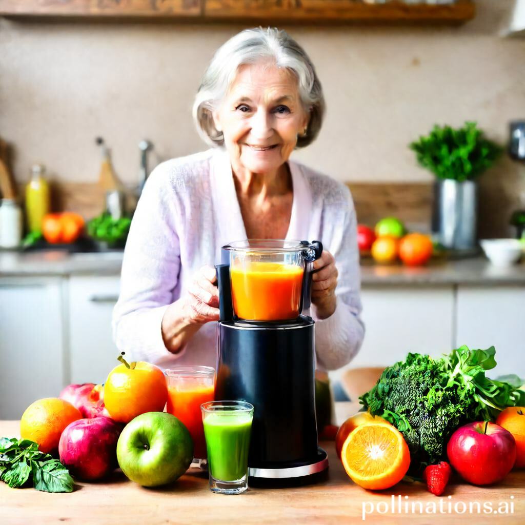 Refreshing Juices for Grandma's Health