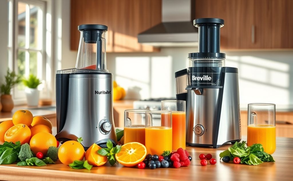 Juicing showdown: Nutribullet vs Breville comparison