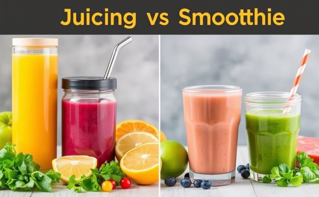 Juicing vs Smoothies for Weight Loss Benefits