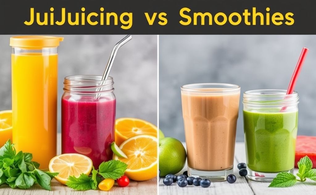 Juicing vs Smoothies for Weight Loss