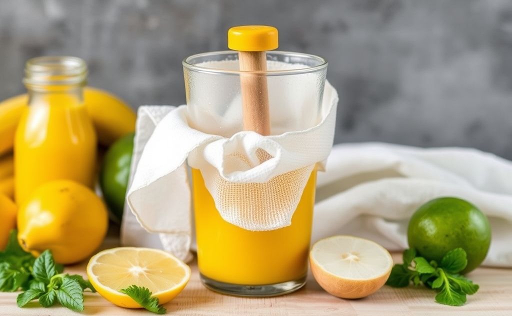 Juicing with cheesecloth: benefits and effectiveness