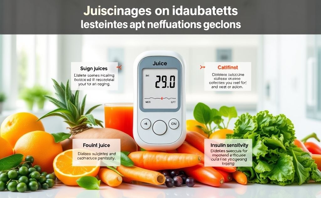 Juicing's impact on diabetes and sugar levels