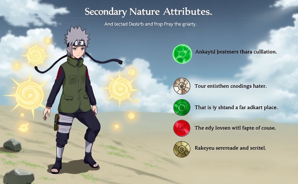 Kakashi's secondary chakra nature attributes