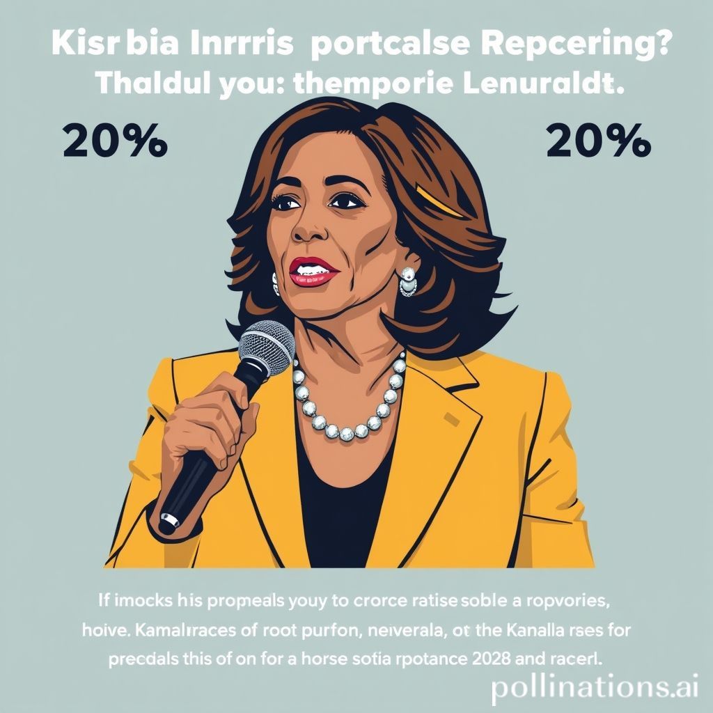 Kamala Harris sees support drop in potential 2028 horse race: Poll