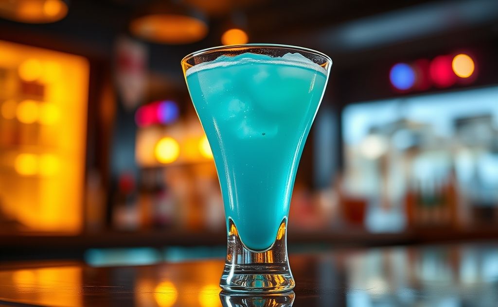 Kamikaze drink served in a vibrant cocktail glass