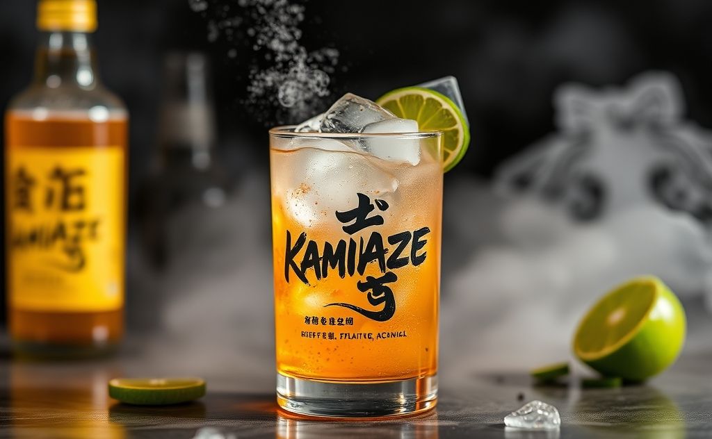 Kamikaze drink strong flavors bold spirit