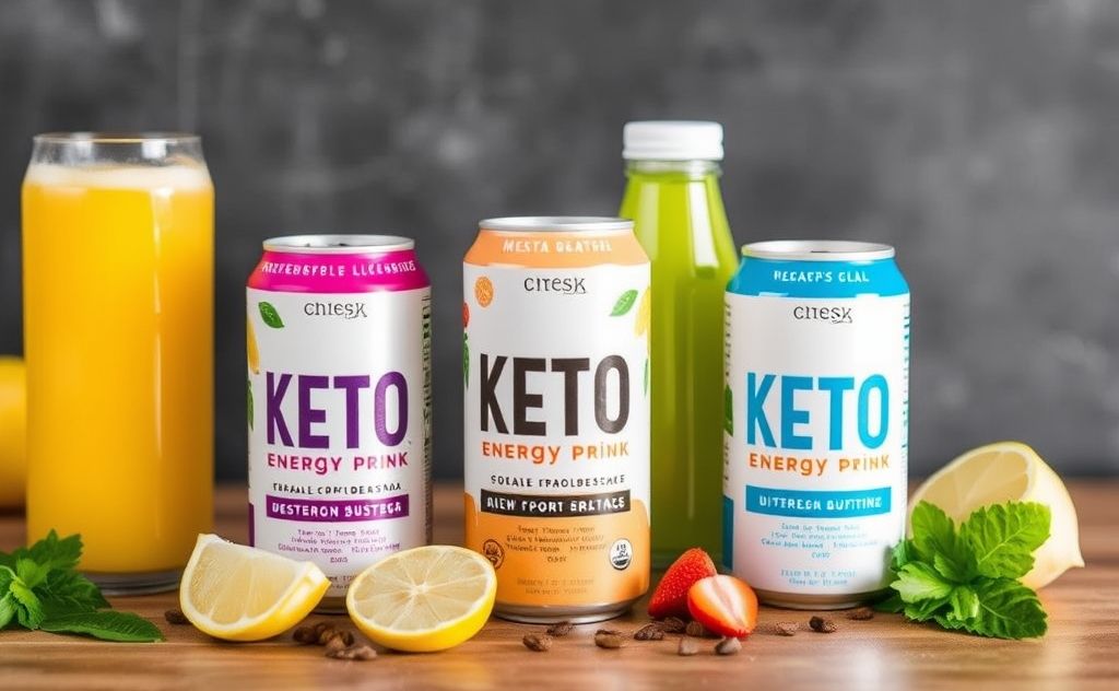 Keto energy drinks for low carb lifestyle