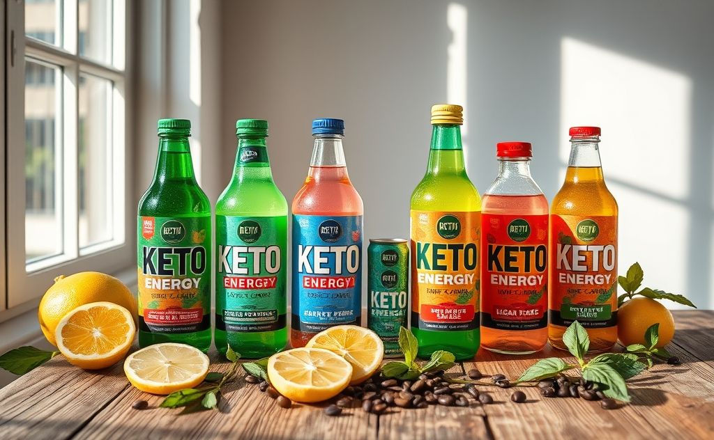 Keto-friendly energy drinks for low-carb diets