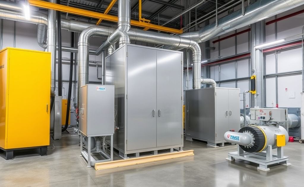 Key components of HVAC in industrial settings
