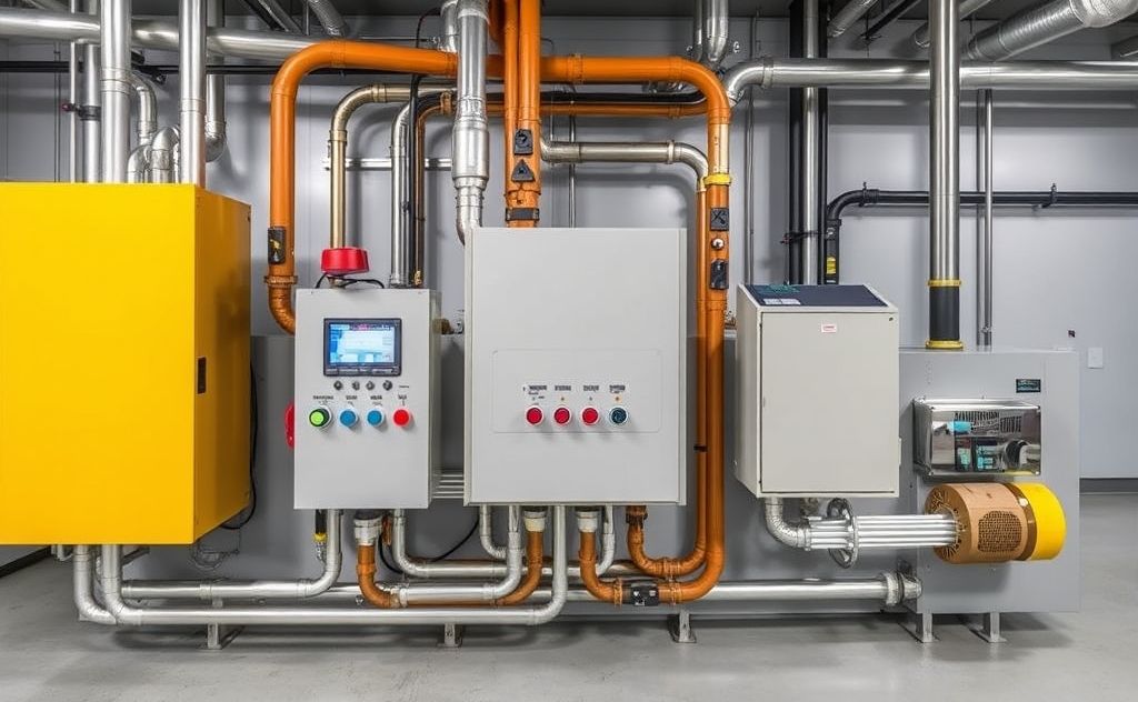 Key components of industrial temperature control systems