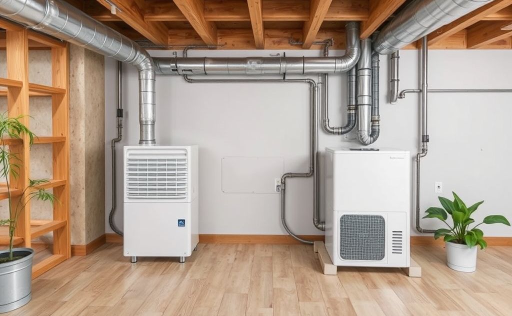 Key differences dehumidifiers HVAC systems