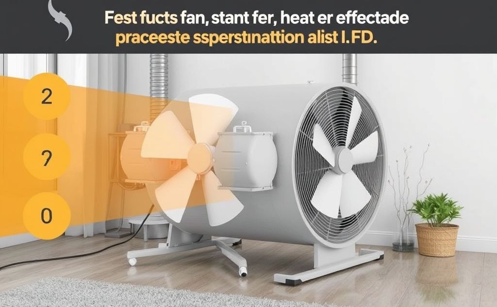Key factors for sizing fan heater effectively