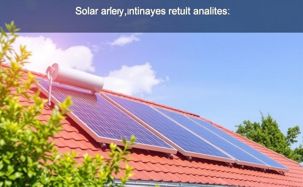 Key factors for solar heater ROI analysis