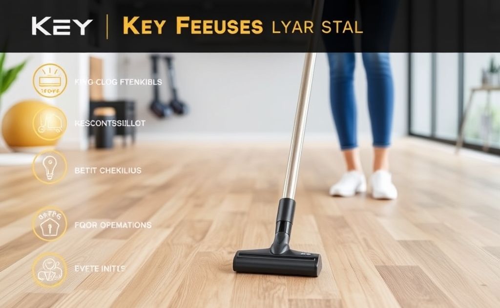Key features gym vacuums filter safe floors