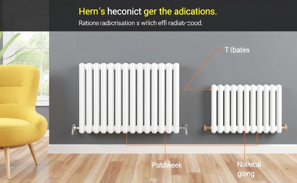 Key features of efficient hydronic radiators