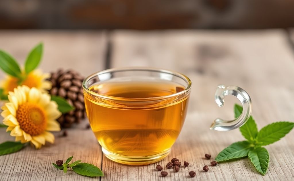 Key ingredients in herbal tea enhance wellness.